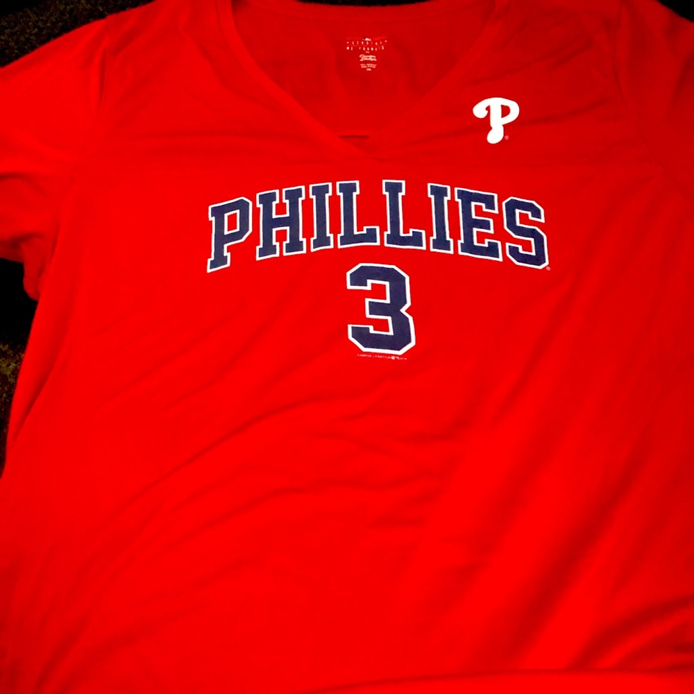 100% polyester Genuine Phillies shirt